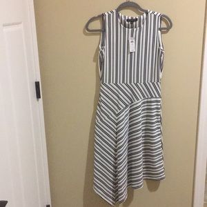 Banana Republic Asymmetrical Fit and Flare Dress